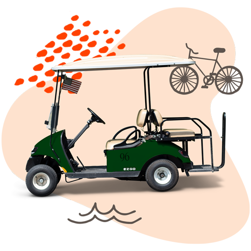 Put-in-Bay Bike and golf cart rentals